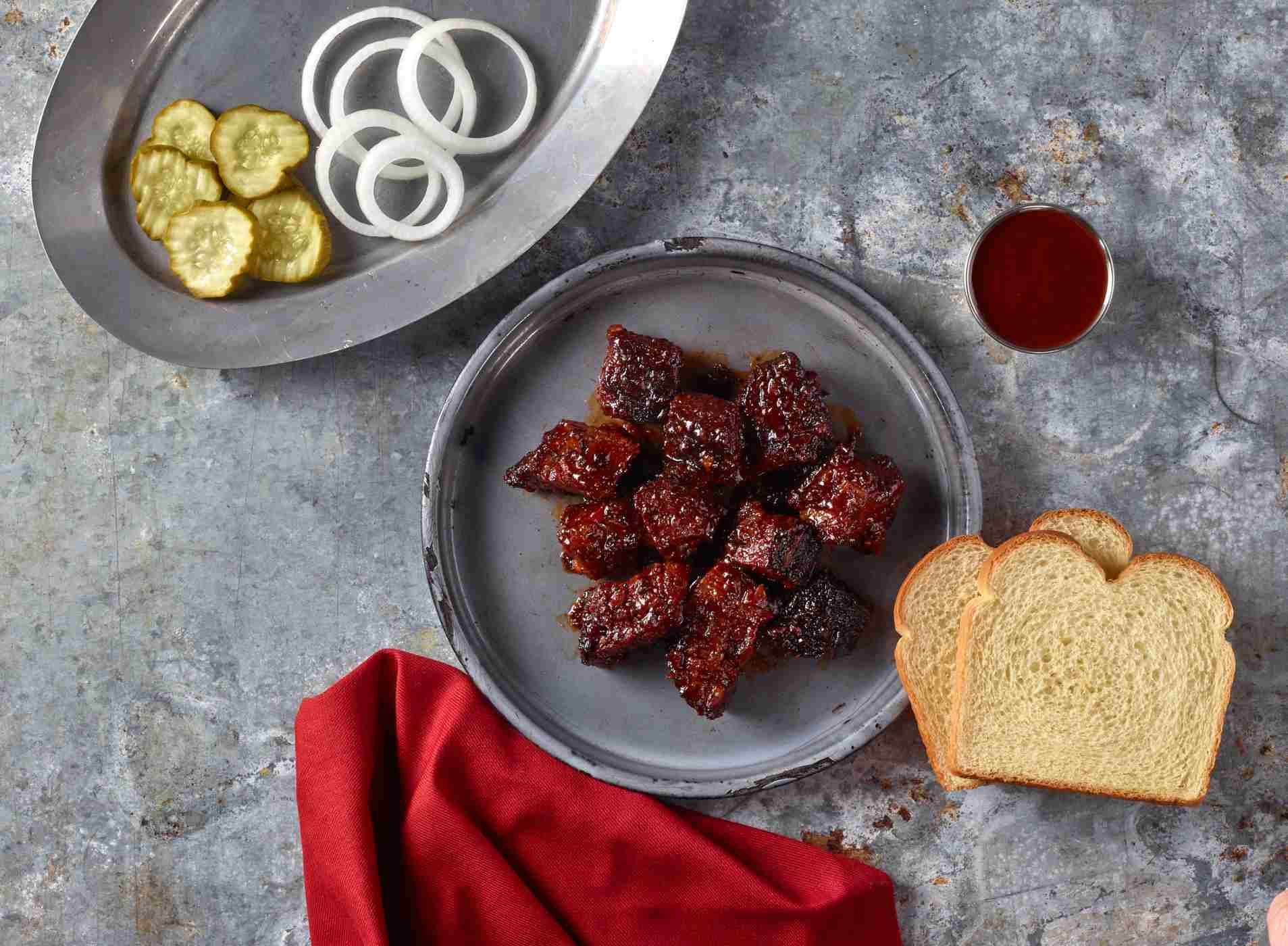 True Texas BBQ Brisket Burnt Ends (Sold Hot); image 1 of 2