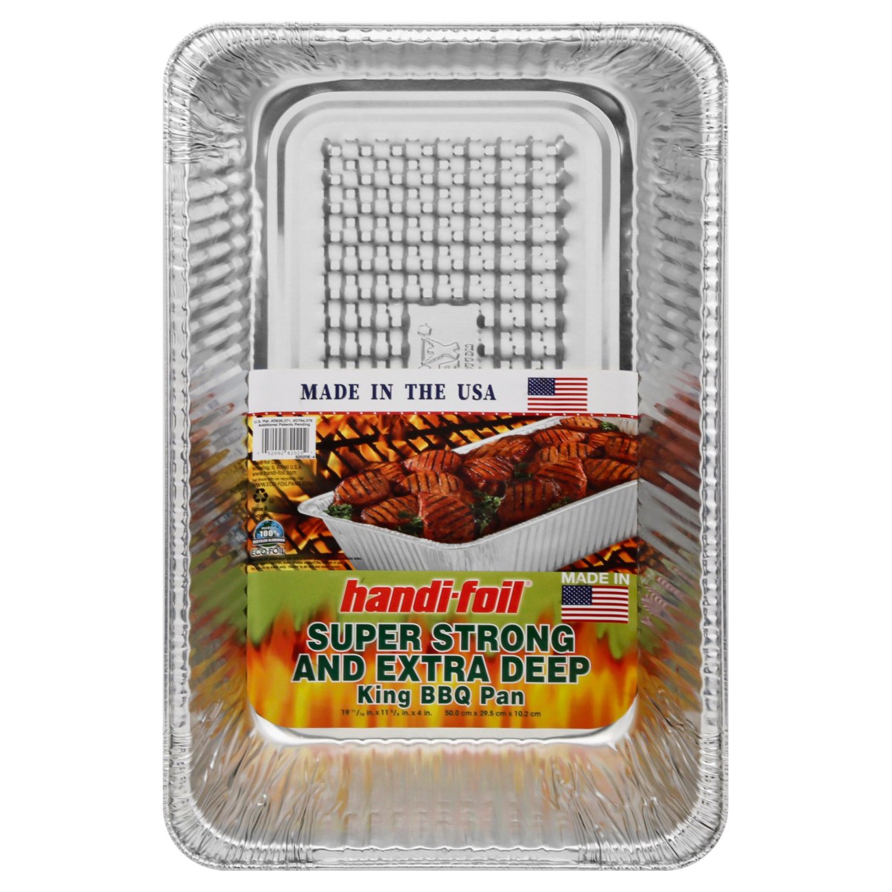 Easy BBQ With Aluminum Foil Pan 