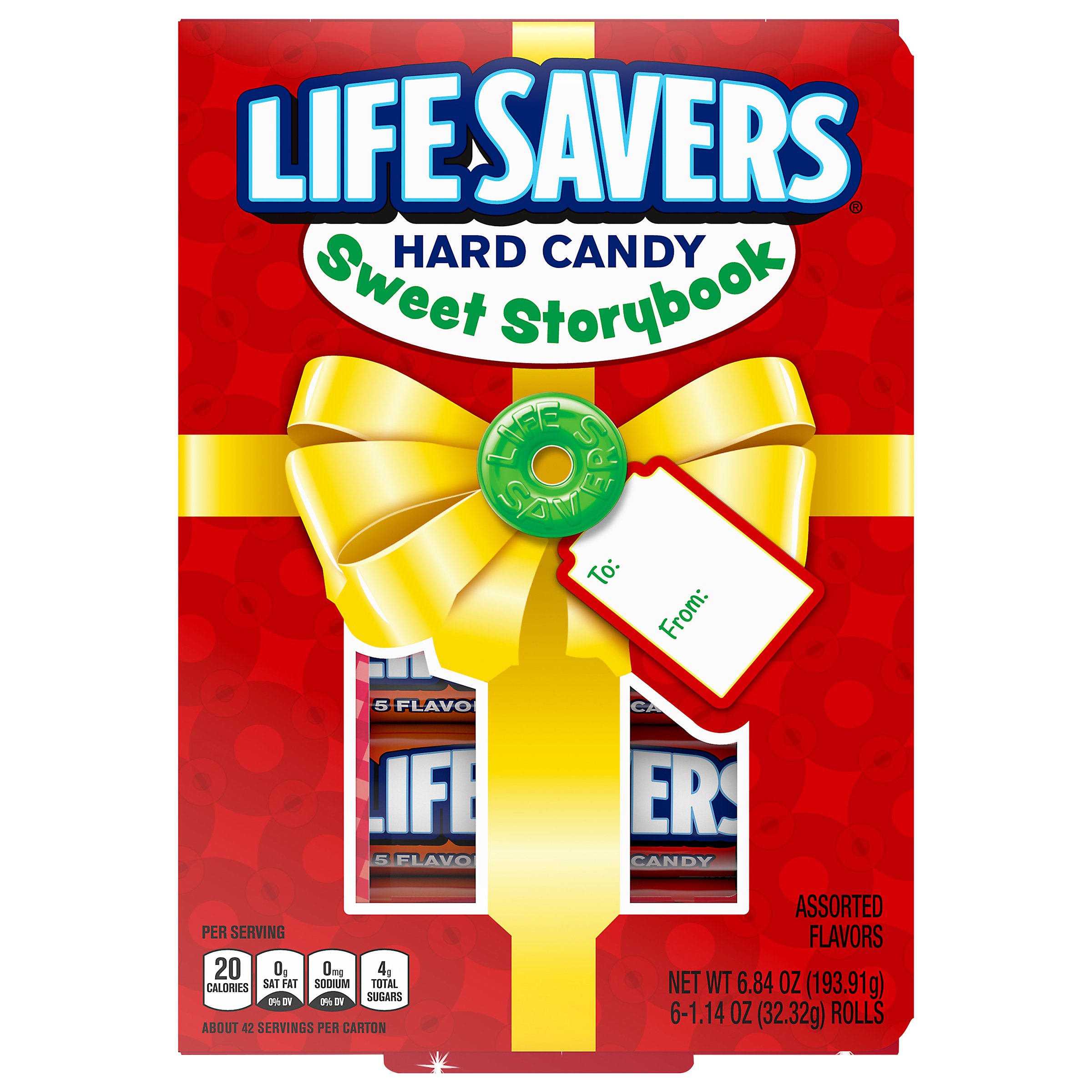 Life Savers 5 Flavors Holiday Hard Candy with Storybook Shop Candy at