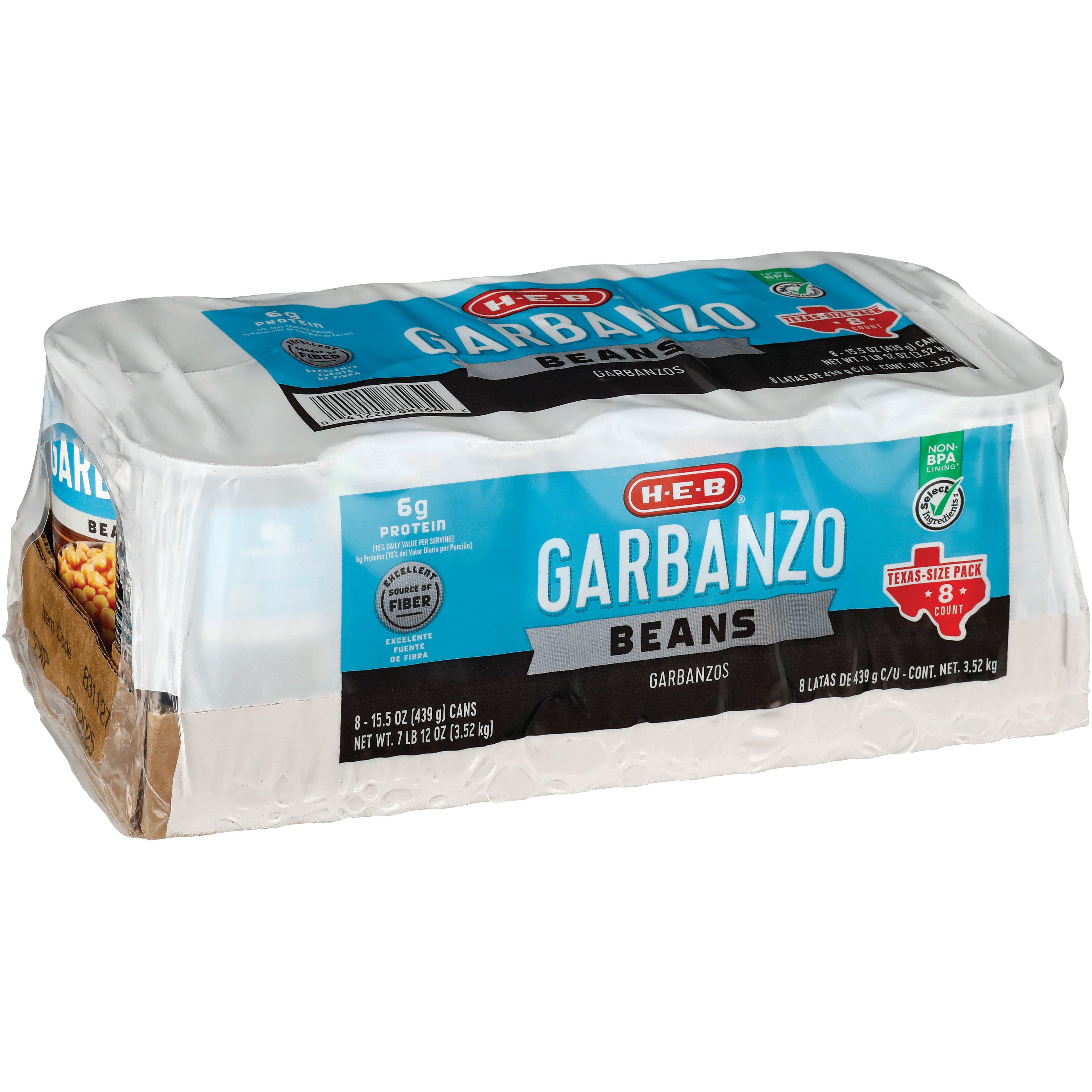 H-E-B Garbanzo Beans - Texas-Size Pack - Shop Beans & Legumes At H-E-B