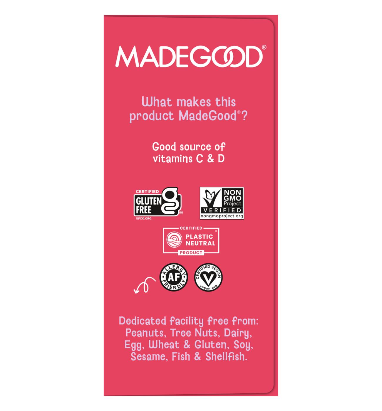 MadeGood Organic Granola Bites - Strawberry; image 8 of 9