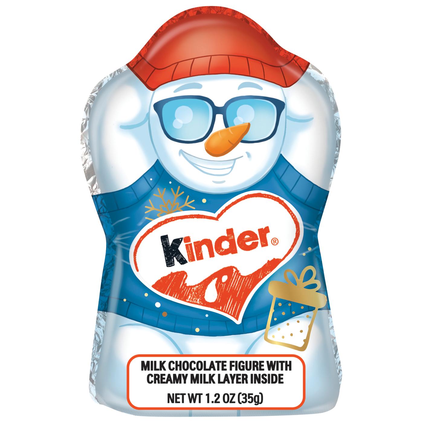 Kinder Milk Chocolate Holiday Figure - Assorted; image 4 of 7