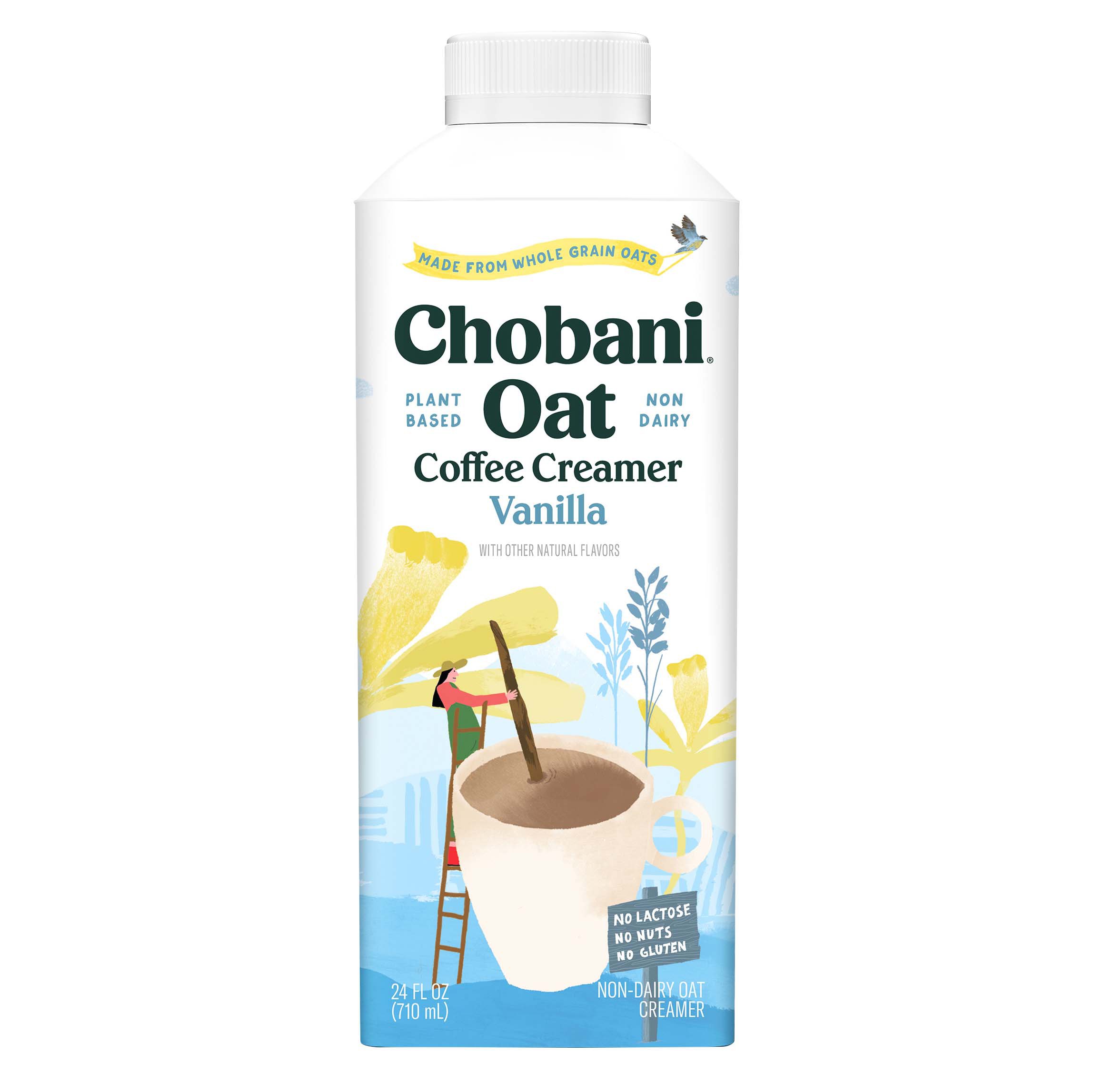 Chobani Oat Plant Based Vanilla Coffee Creamer Shop Coffee Creamer at