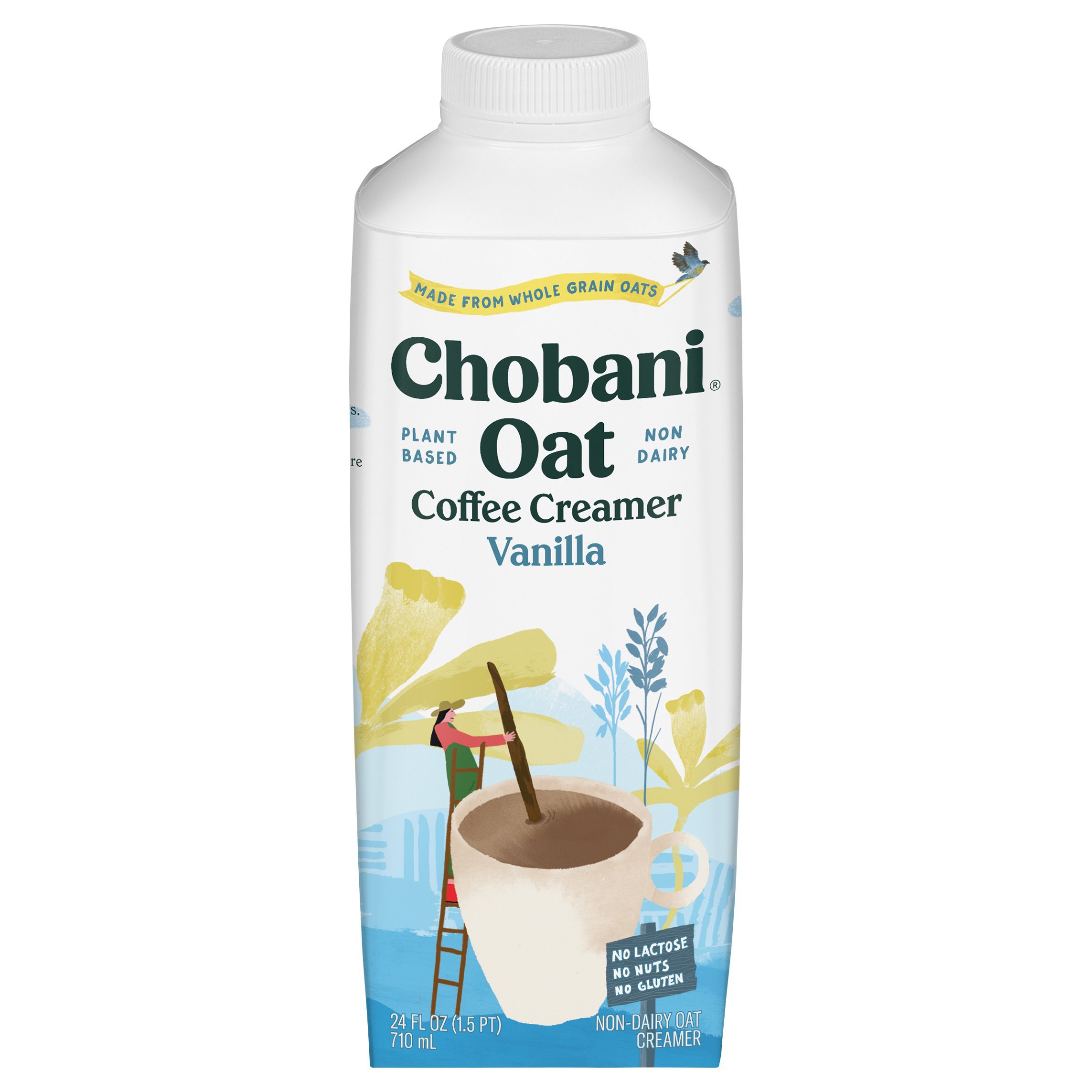 Chobani Oat Plant Based Vanilla Coffee Creamer Shop Coffee Creamer At