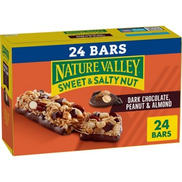 Nature Valley Sweet & Salty Nut Dark Chocolate Peanut Almond Granola Bars
