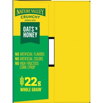 Nature Valley Crunchy Crunchy Oats 'N Honey Granola Bars