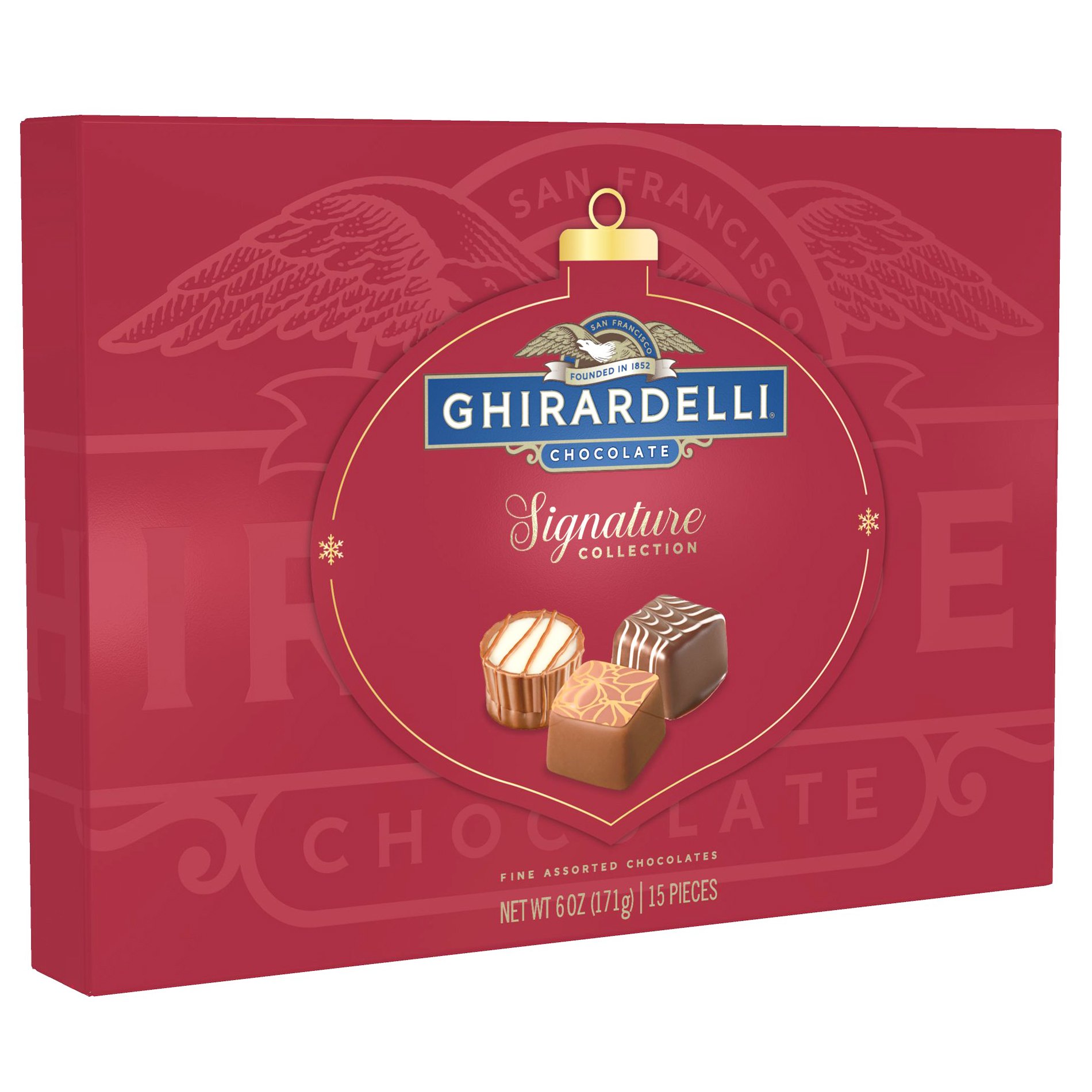 Ghirardelli Signature Collection Fine Assorted Chocolates Holiday Gift