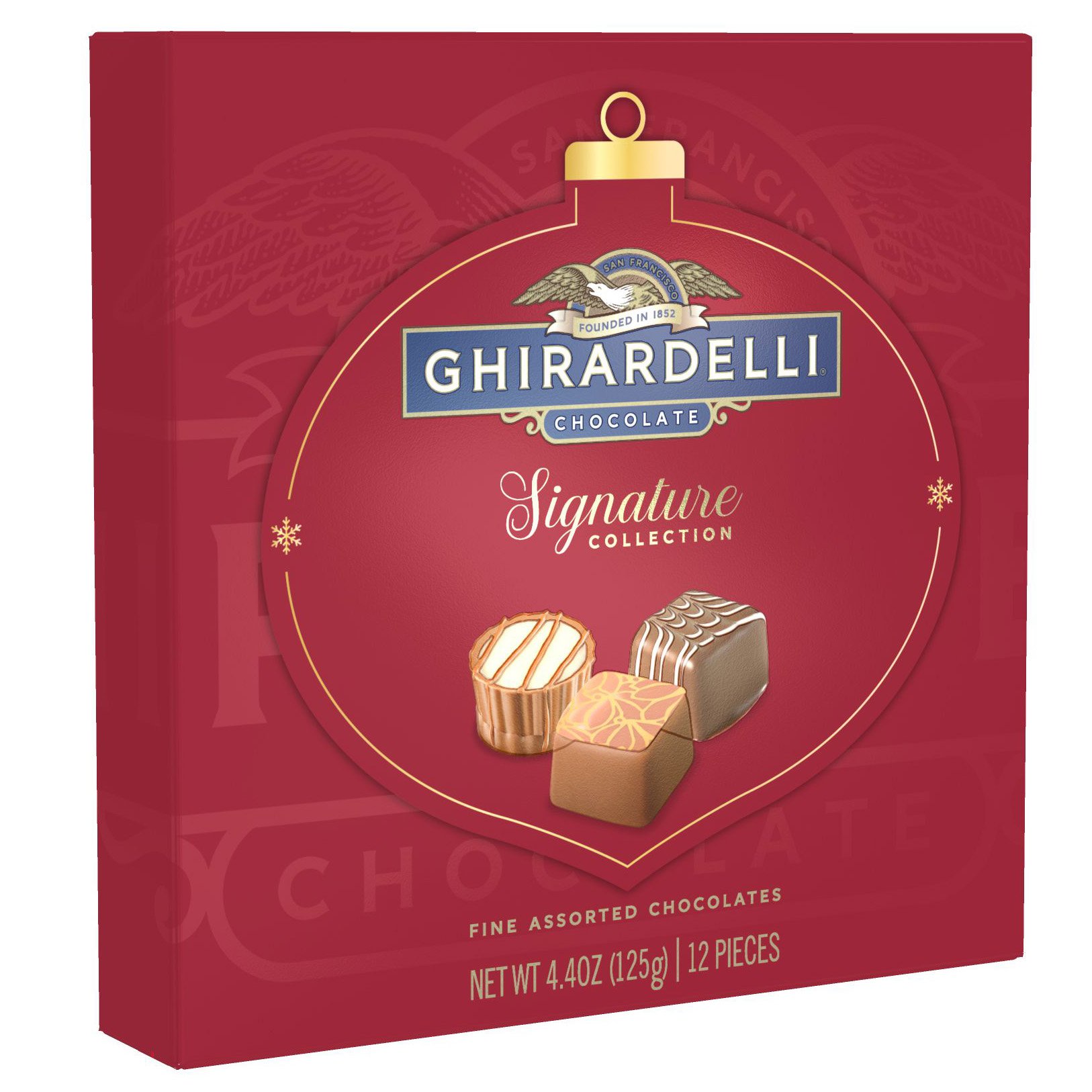 Ghirardelli Signature Collection Fine Assorted Chocolates Holiday Gift ...