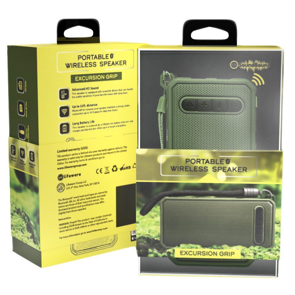 EE Condor black - Wearable Bluetooth Speaker for Running, Biking, and