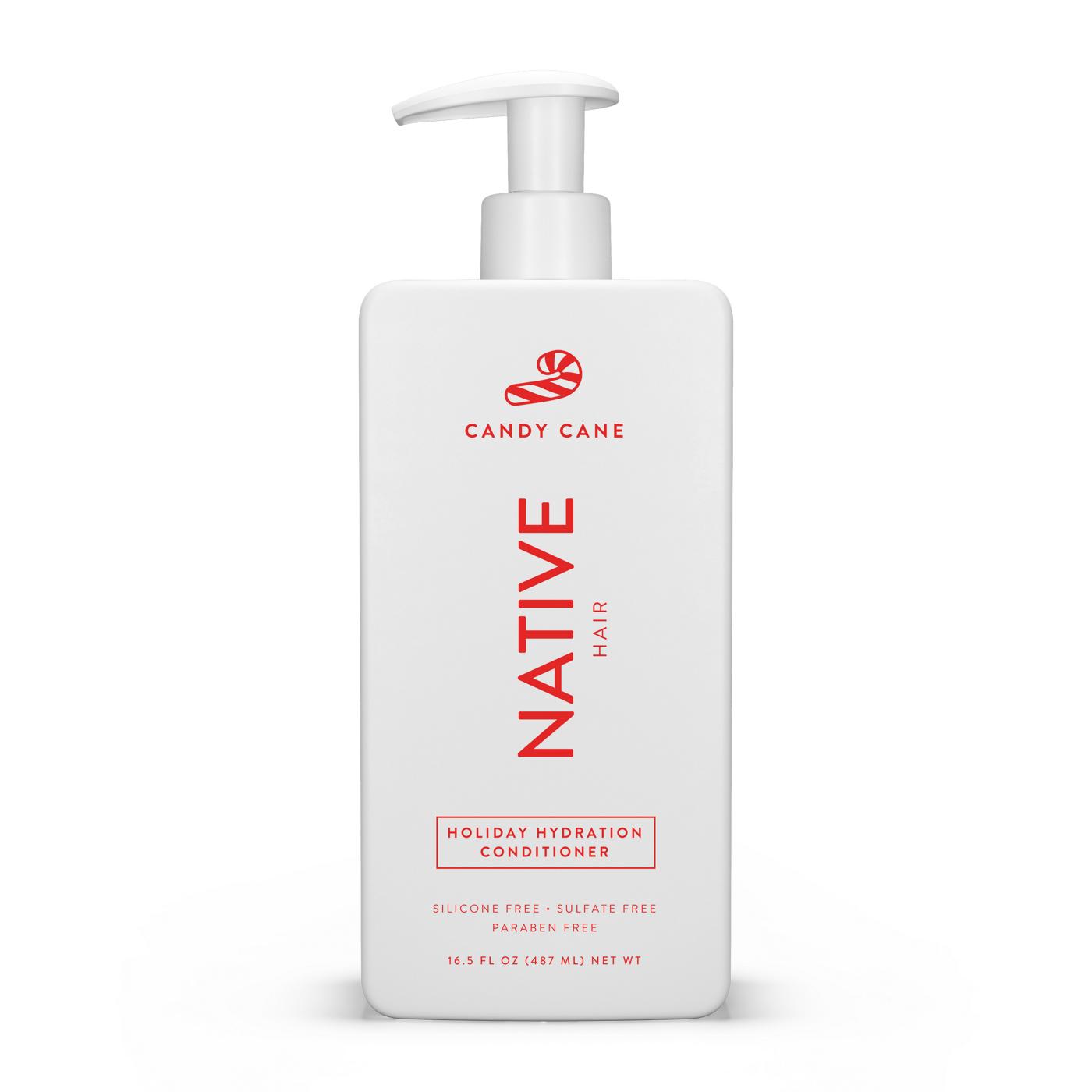 Native Holiday Hydration Conditioner Candy Cane Shop Shampoo