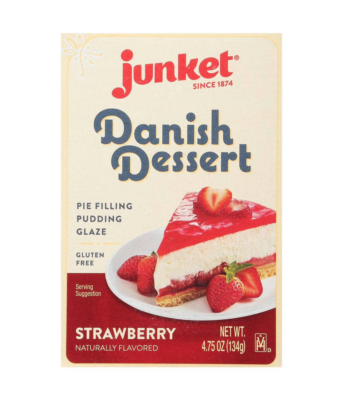 Junket Strawberry Danish Dessert; image 1 of 2