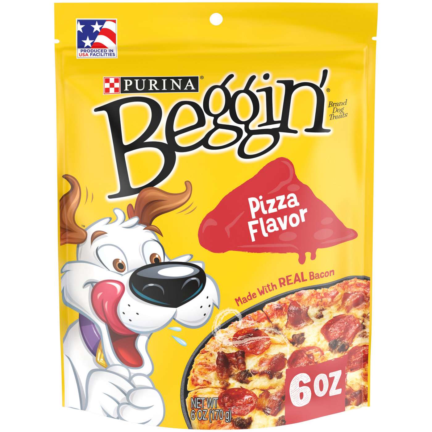 Beggin' Purina Beggin' Dog Treats With Real Bacon, Pizza Flavor; image 1 of 7