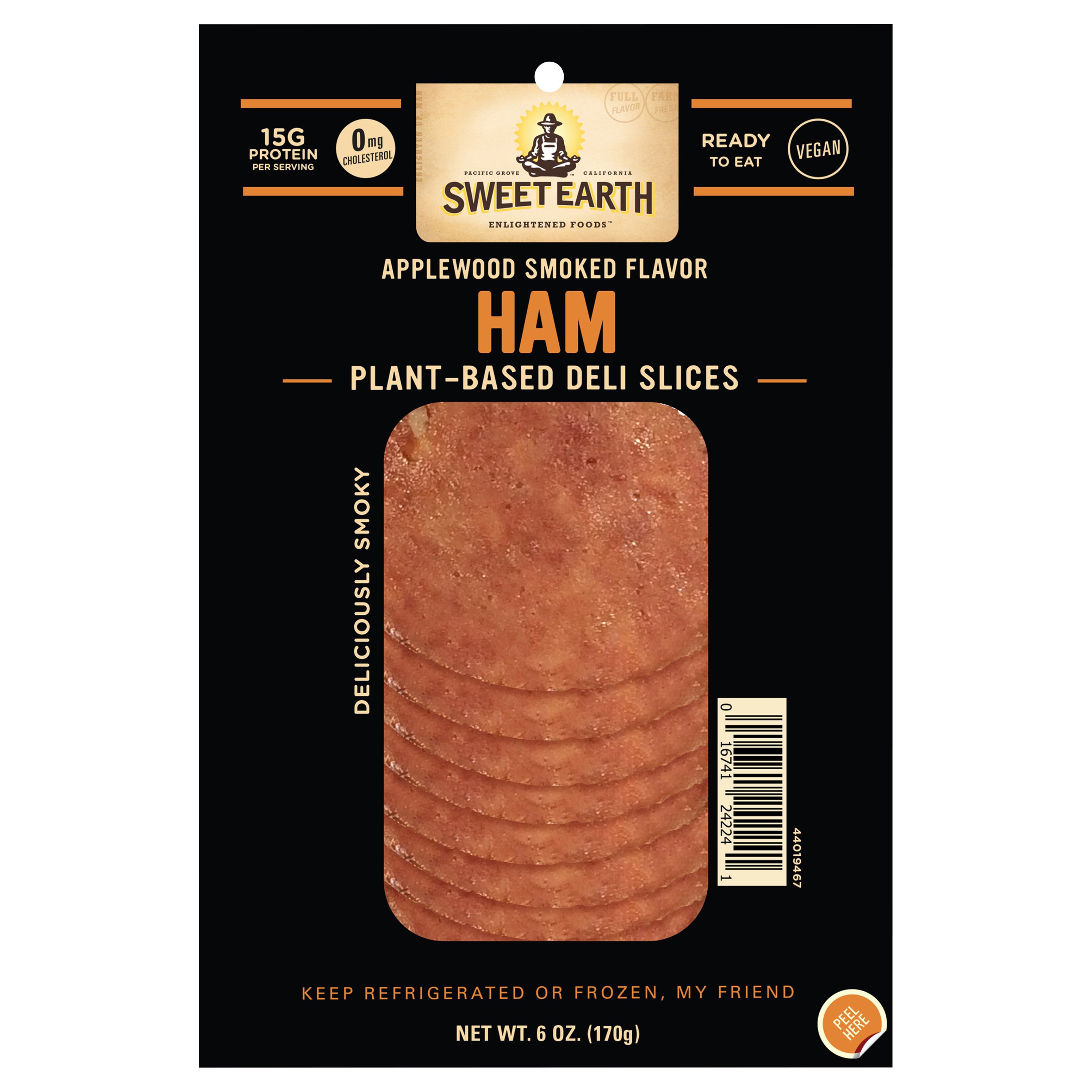 Sweet Earth Applewood Smoked Flavor Ham PlantBased Deli Slices Shop