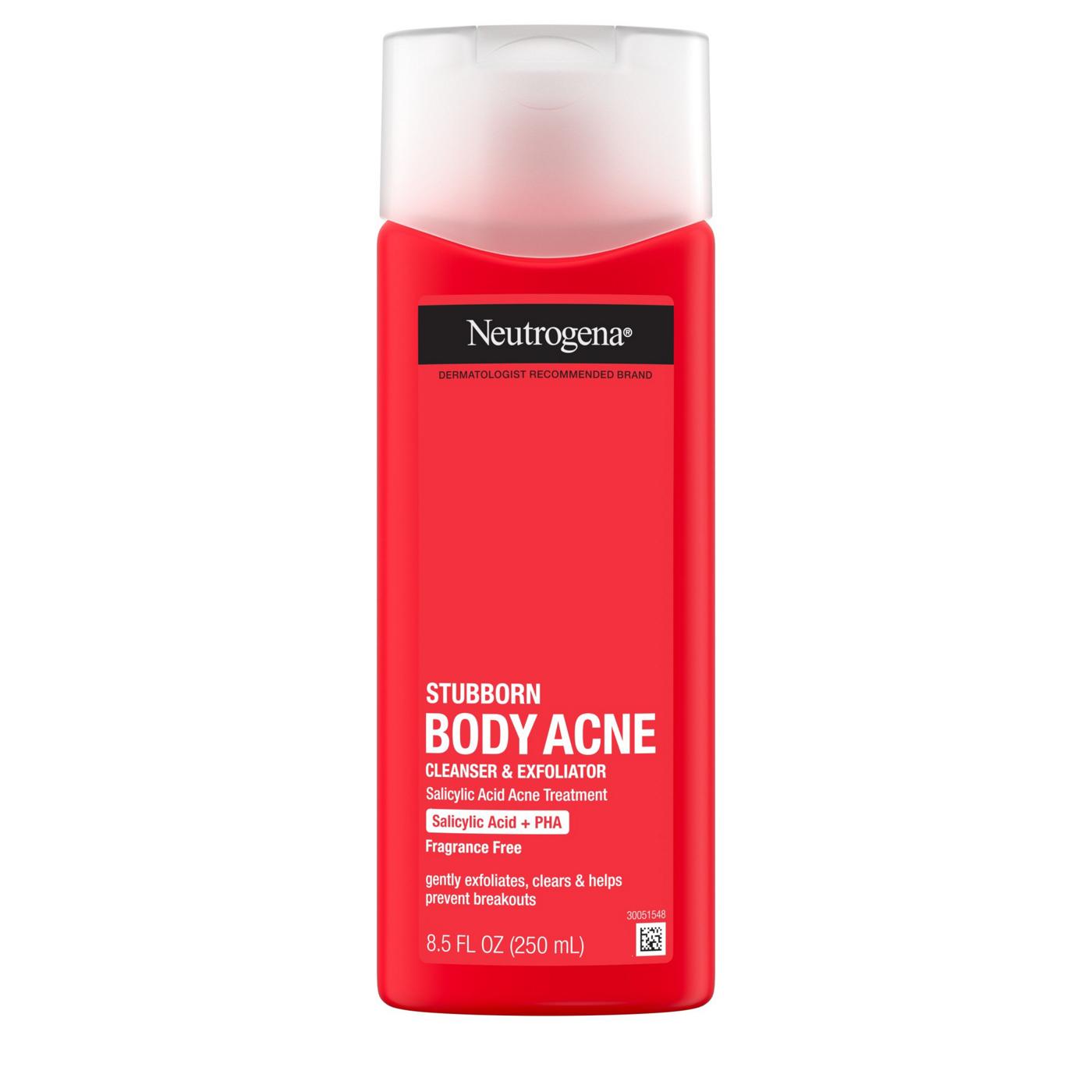 Neutrogena Stubborn Body Acne Cleanser & Exfoliator; image 1 of 5
