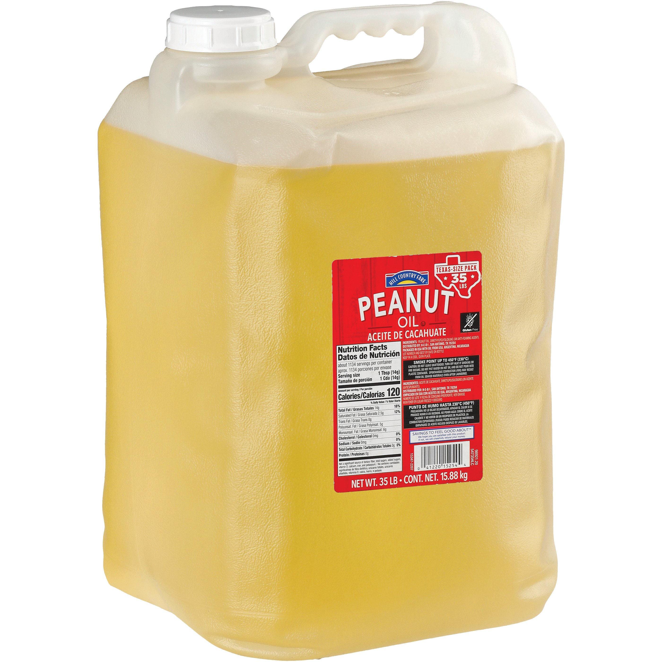 Hill Country Fare Peanut Oil Shop Oils at HEB
