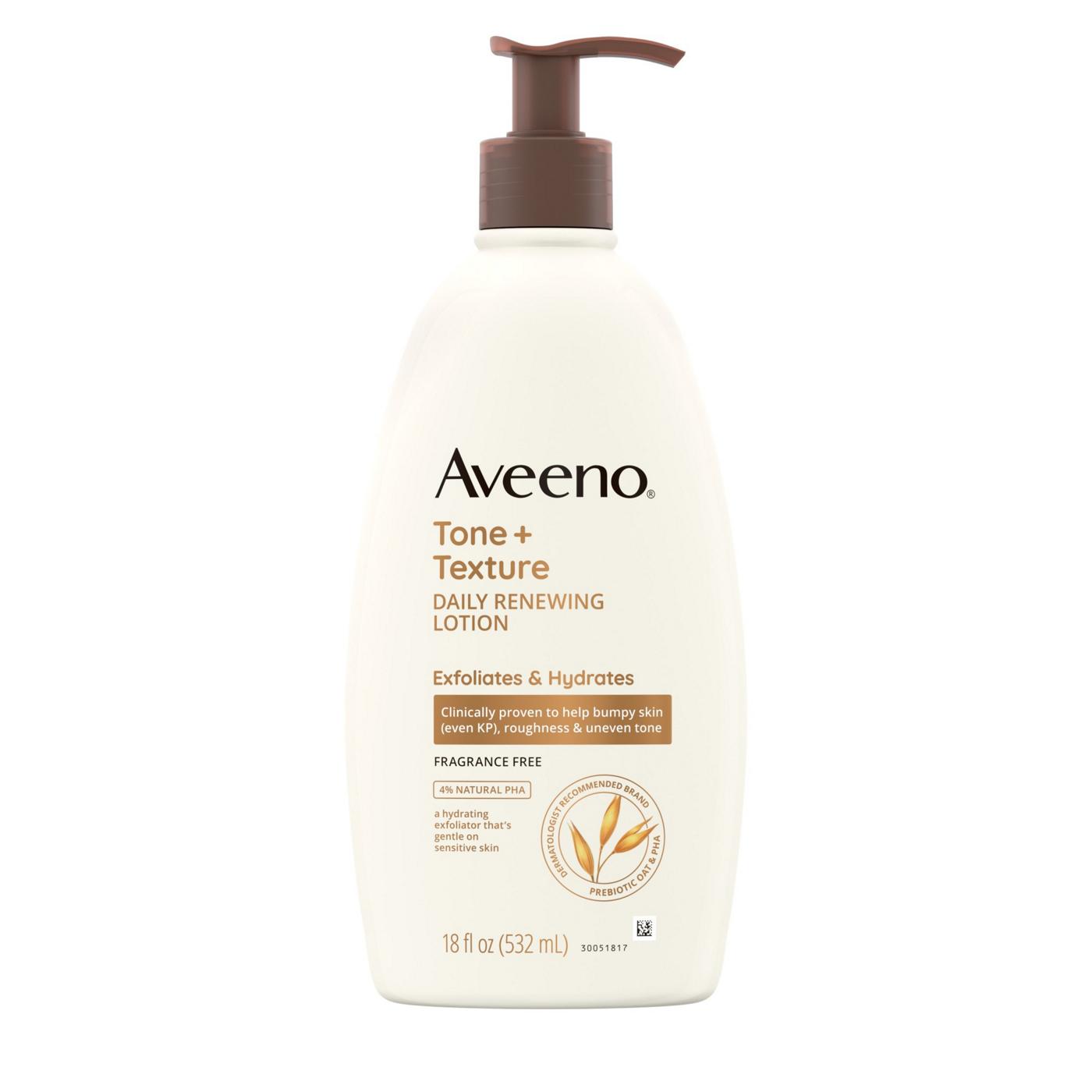 Aveeno Tone + Texture Daily Renewing Lotion; image 1 of 7