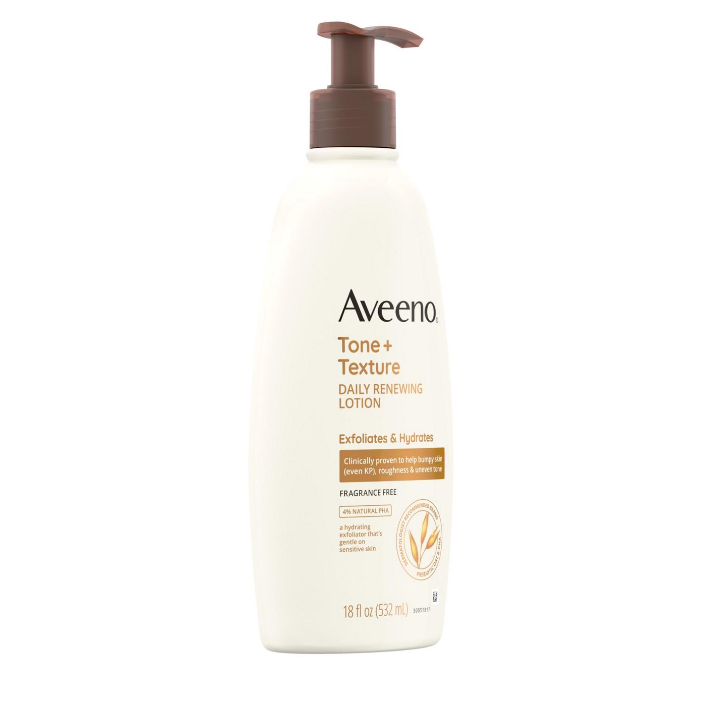 Aveeno Tone + Texture Daily Renewing Lotion; image 3 of 7