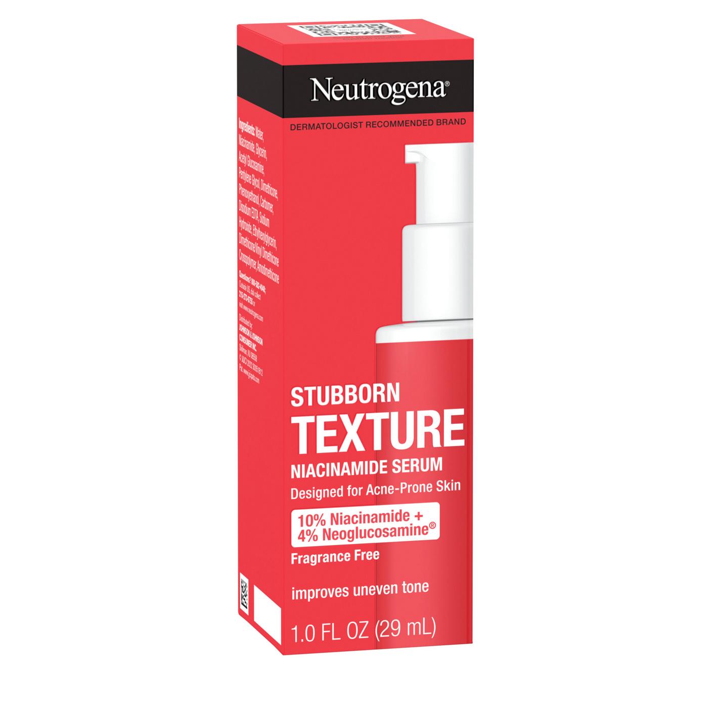 Neutrogena Stubborn Texture Niacinamide Resurfacing Serum; image 5 of 5