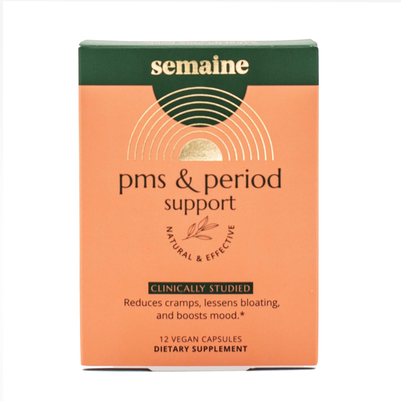 Semaine Health PMS & Period Support Capsules; image 1 of 3