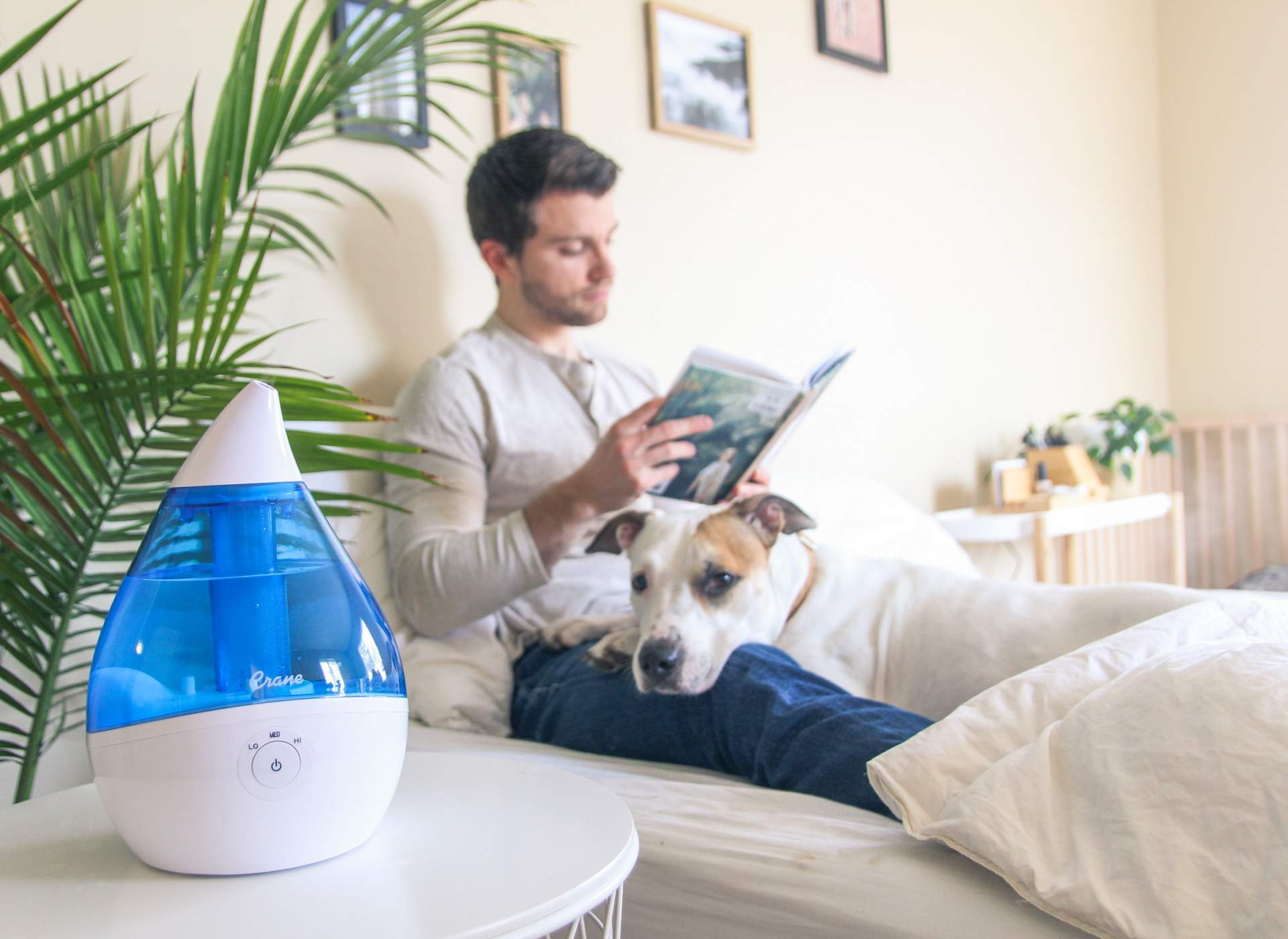 Crane Ultrasonic Cool Mist Humidifier; image 3 of 10