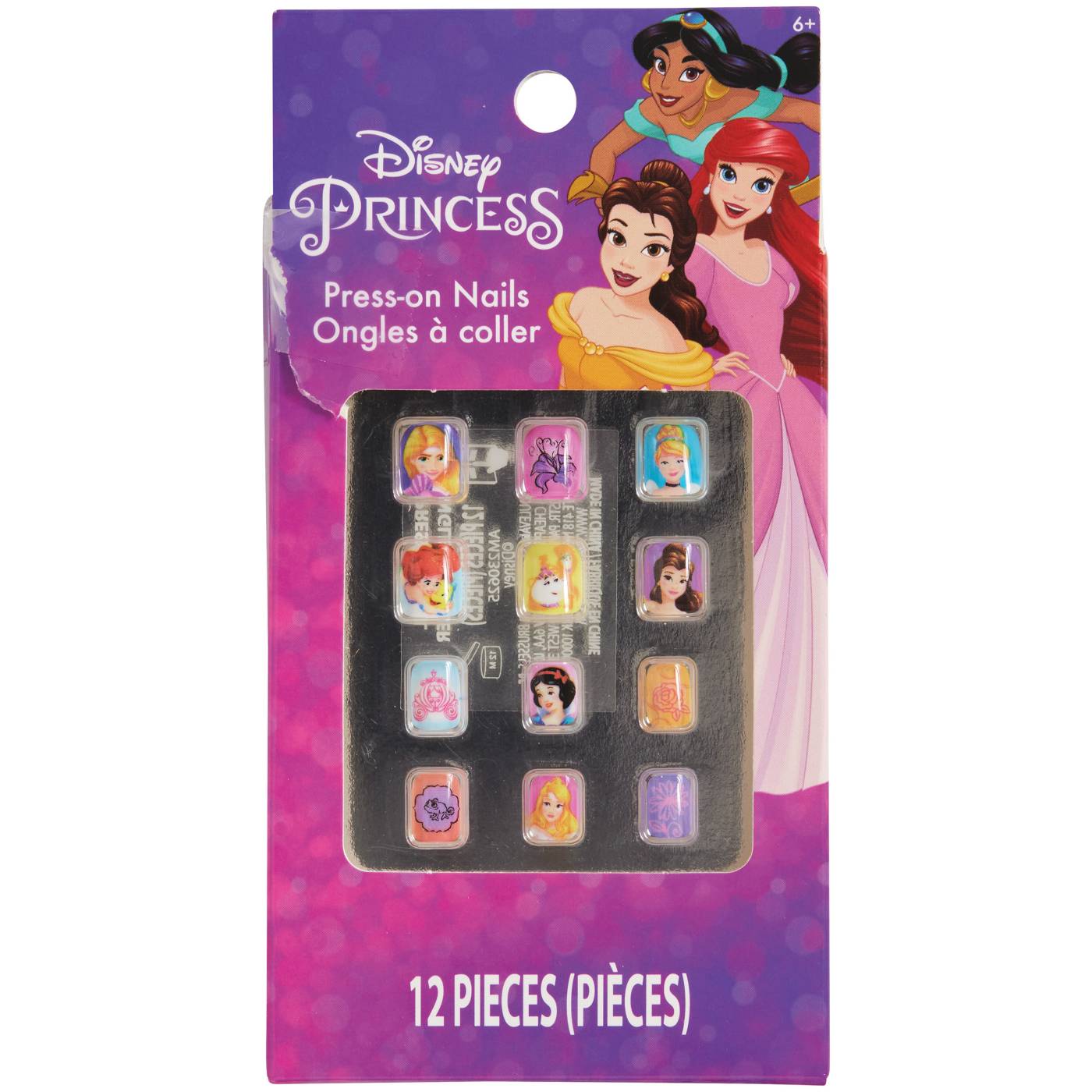 Disney Princess Press-On Nails; image 1 of 2