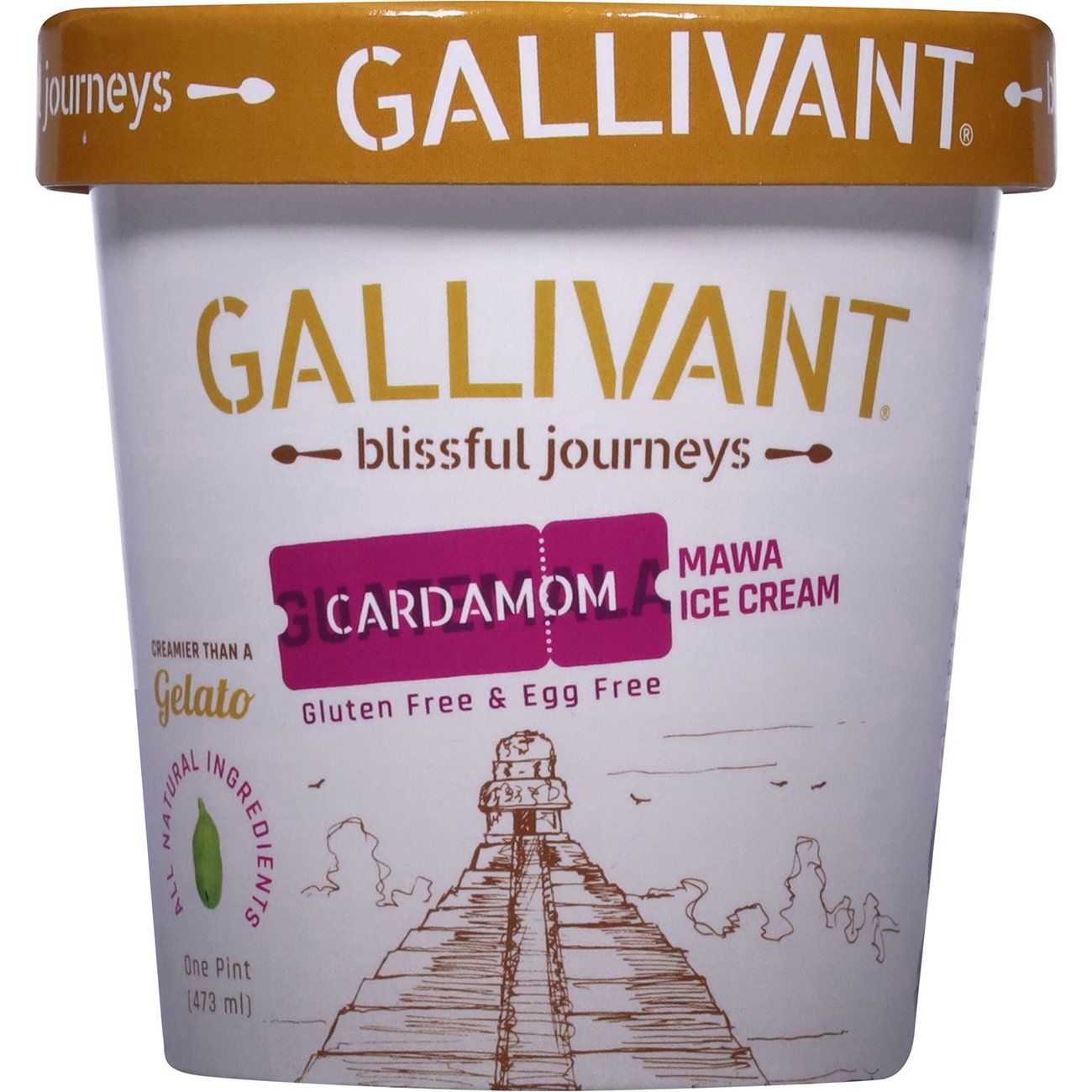スキー GALLIUM LLIC ION HF WET MOIST DRY Gallivant Guatemalan Mawa Ice Cream - Cardamom - Shop Ice cream at