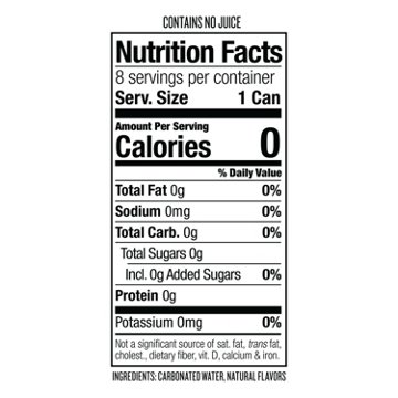 Polar Seltzer Water Black Cherry 8 pk Cans