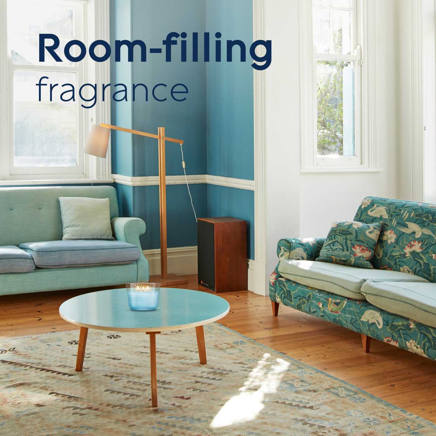 Glade Invigorating Aqua Waves 3 Wick Candle; image 11 of 12