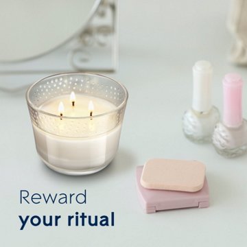 Glade Invigorating Aqua Waves 3 Wick Candle, 6.8 oz