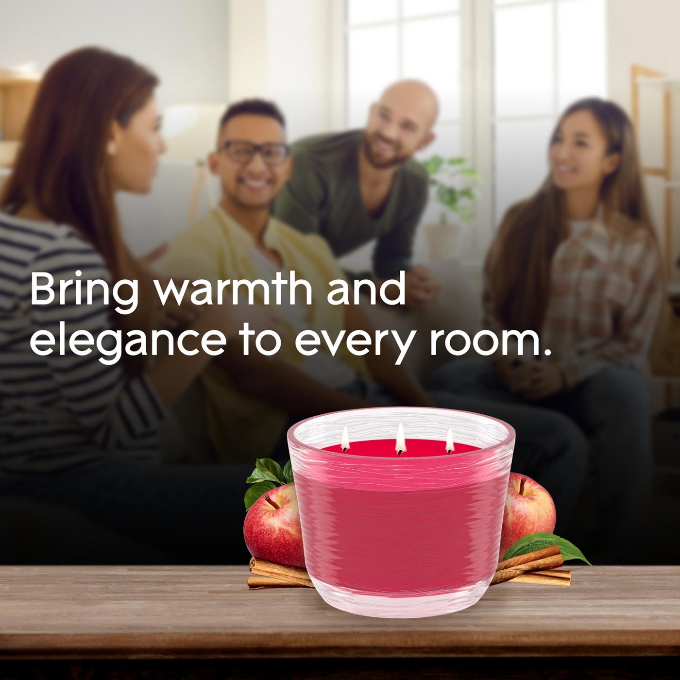 Glade Apple Cinnamon 3 Wick Candle; image 8 of 11