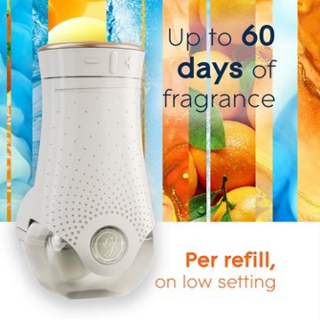 Glade PlugIns Scented Oil Air Freshener Refills - Coastal Sunshine Citrus, 5 ct