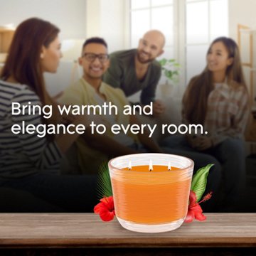 Glade Hawaiian Breeze 3 Wick Candle, 6.8 oz