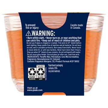 Glade Hawaiian Breeze 3 Wick Candle, 6.8 oz