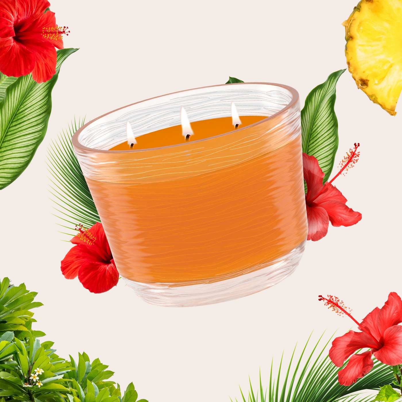 Glade Hawaiian Breeze 3 Wick Candle; image 7 of 11