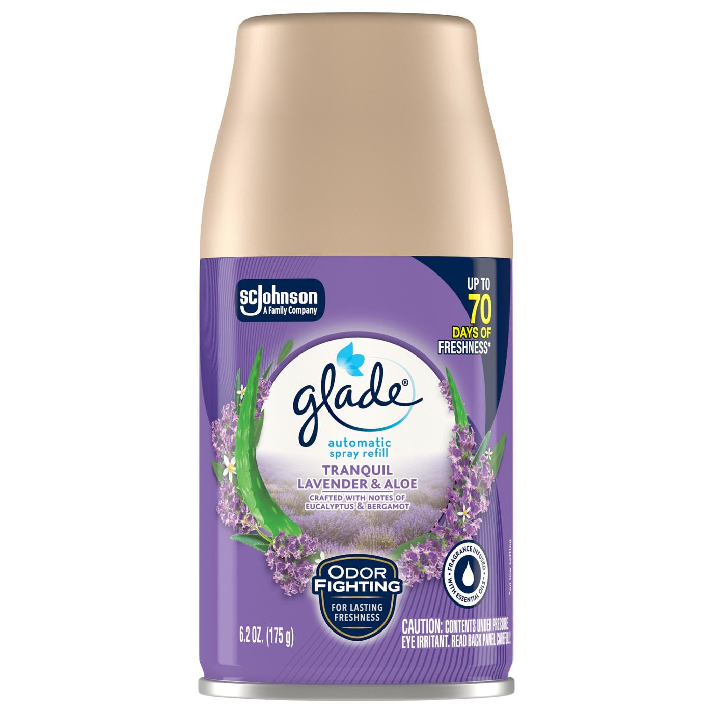 Glade Automatic Spray Refill Air Freshener - Tranquil Lavender & Aloe; image 1 of 2