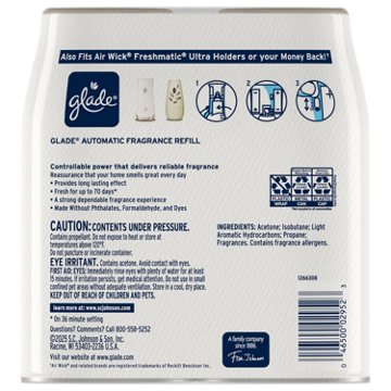 Glade Automatic Spray Refill Air Freshener - Aqua Waves, 6.2 oz
