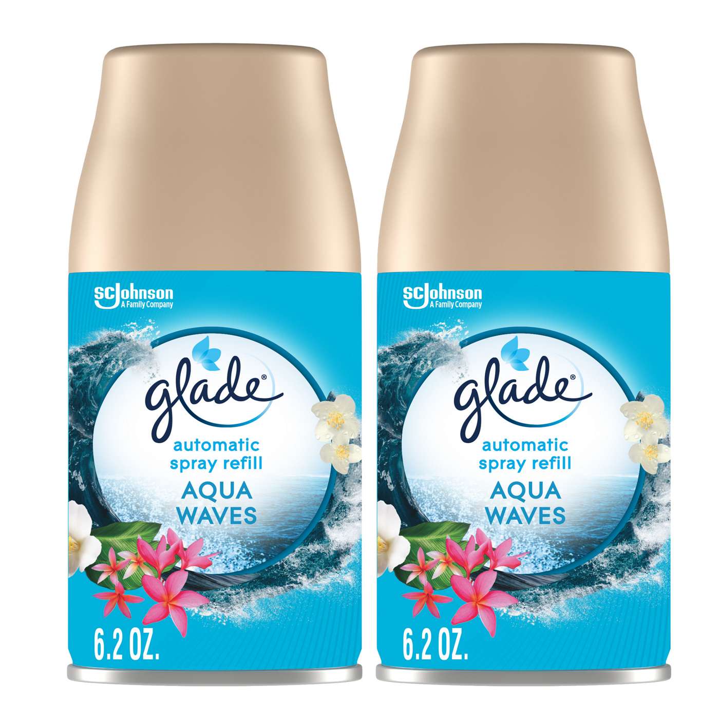 Glade Automatic Spray Refill, Value Pack - Aqua Waves; image 1 of 3
