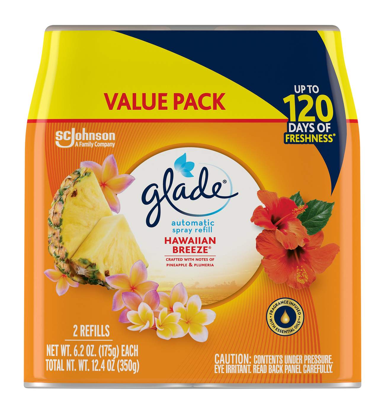 Glade Automatic Spray Refill, Value Pack - Hawaiian Breeze; image 2 of 3