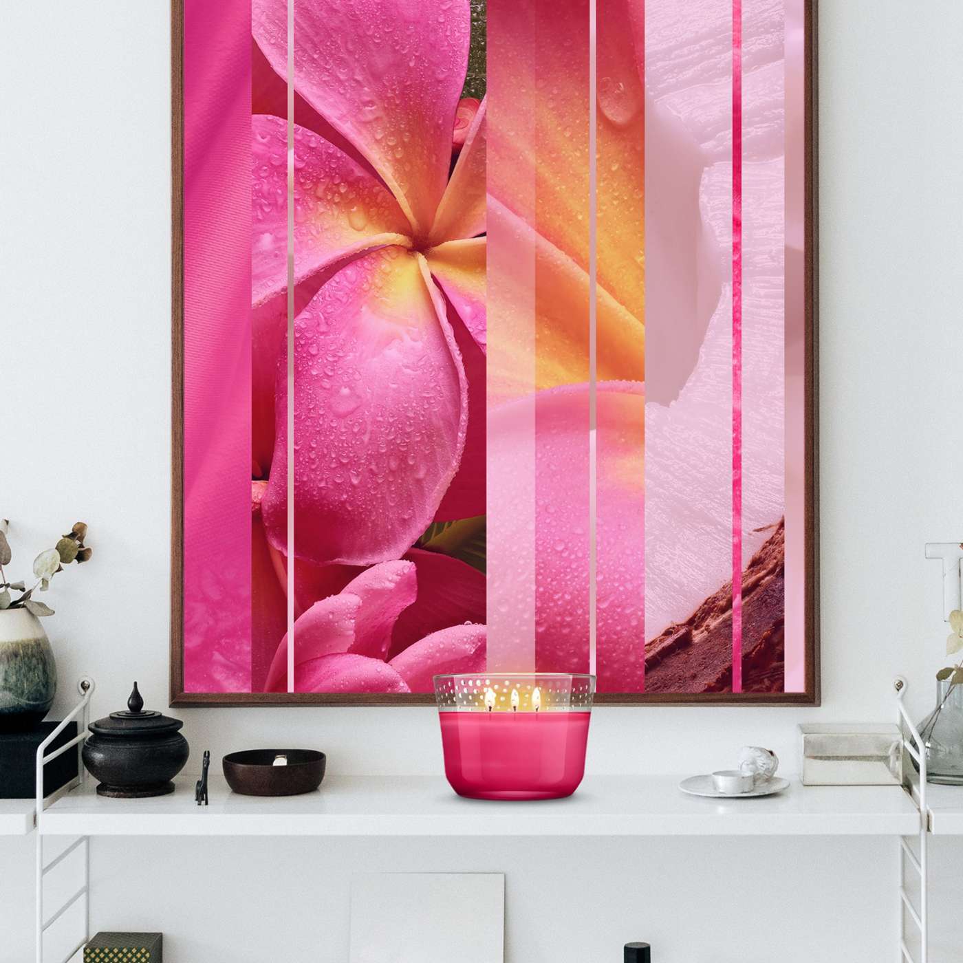 Glade Exotic Tropical Blossoms 3 Wick Candle; image 7 of 11