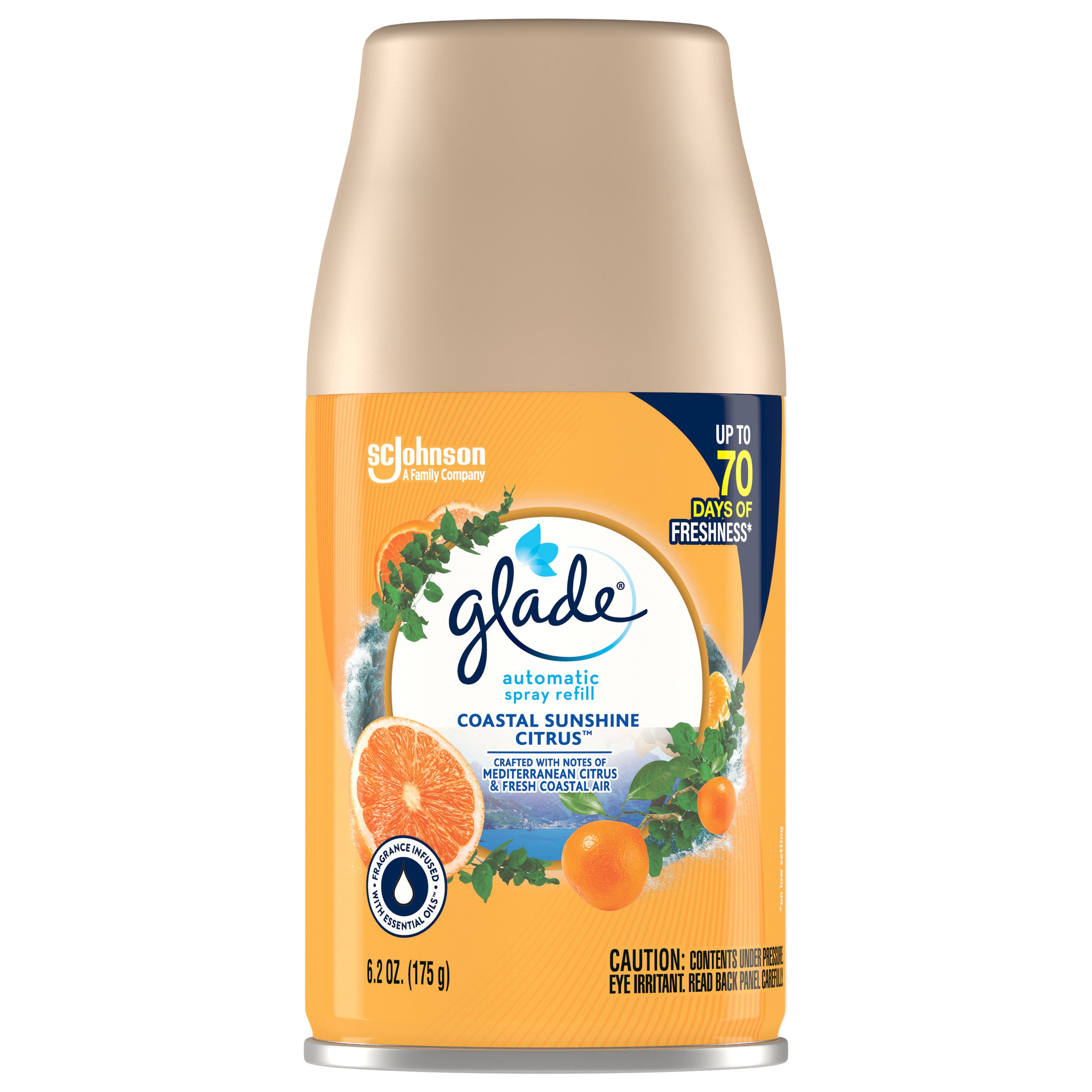 Glade Automatic Spray Refill Coastal Sunshine Citrus Shop Air