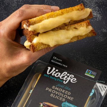 Violife Just Like Smoked Provolone Slices Dairy Free Cheese Alternative