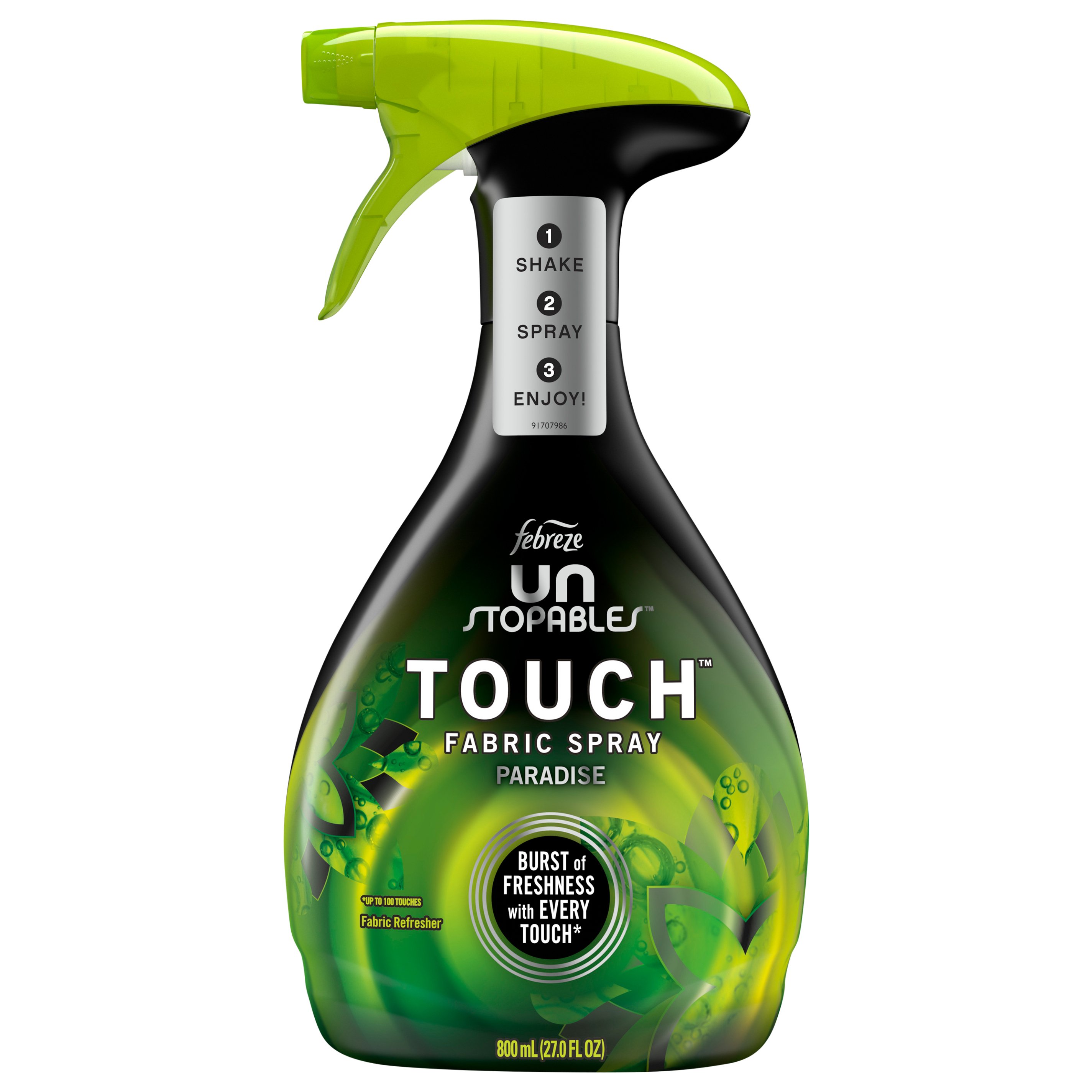 Febreze Unstopables Touch Fabric Refresher Spray Paradise Shop Air