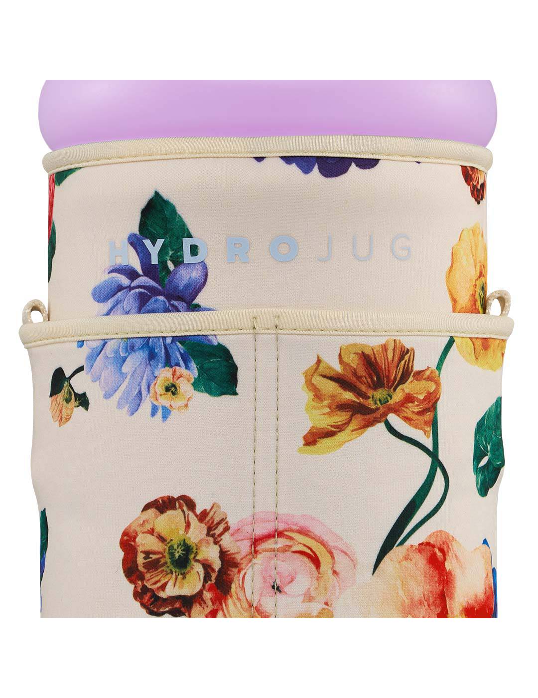 HydroJug Pro Water Bottle Sleeve - Vintage Floral; image 2 of 2