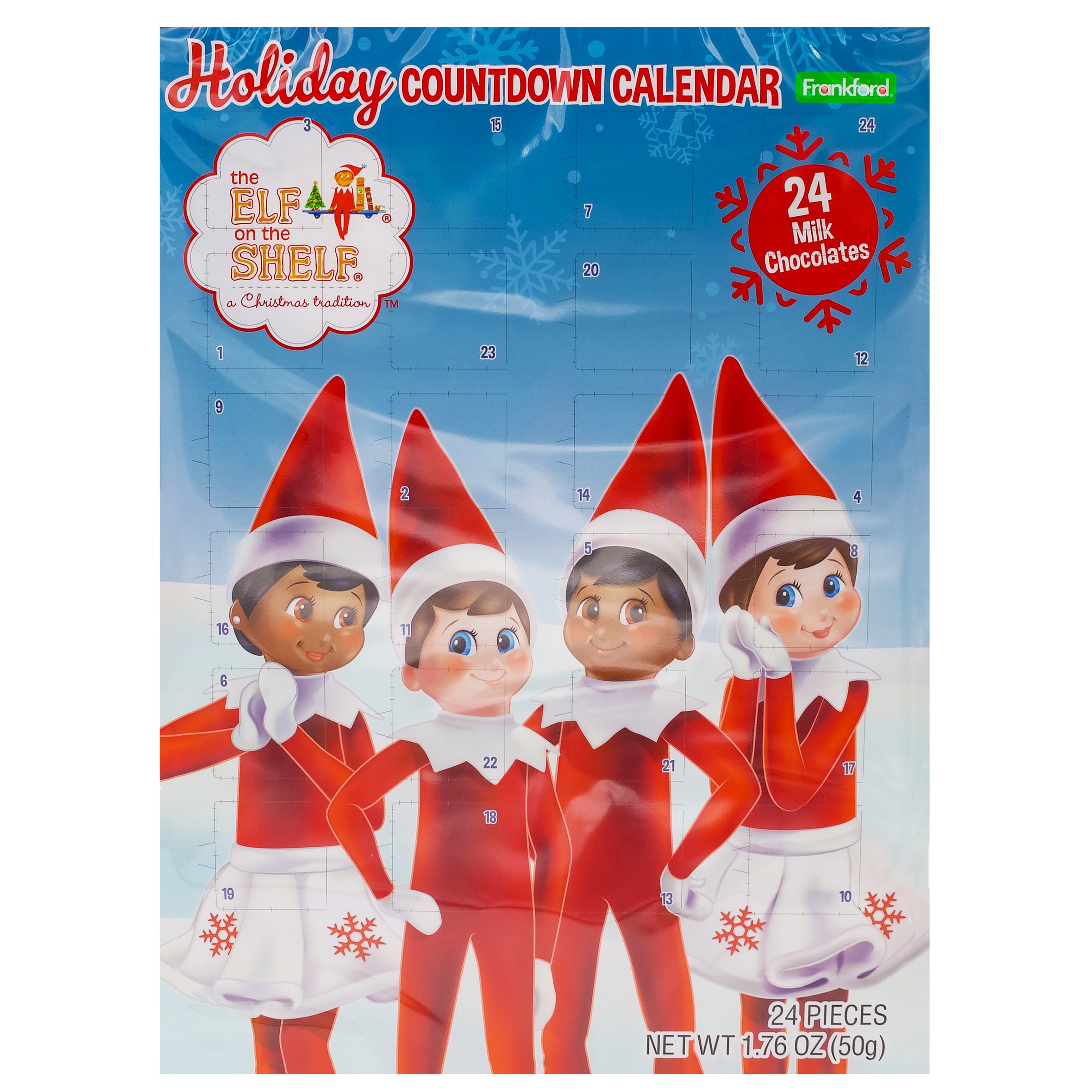 Frankford Elf On The Shelf Advent Calendar Shop Candy at HEB