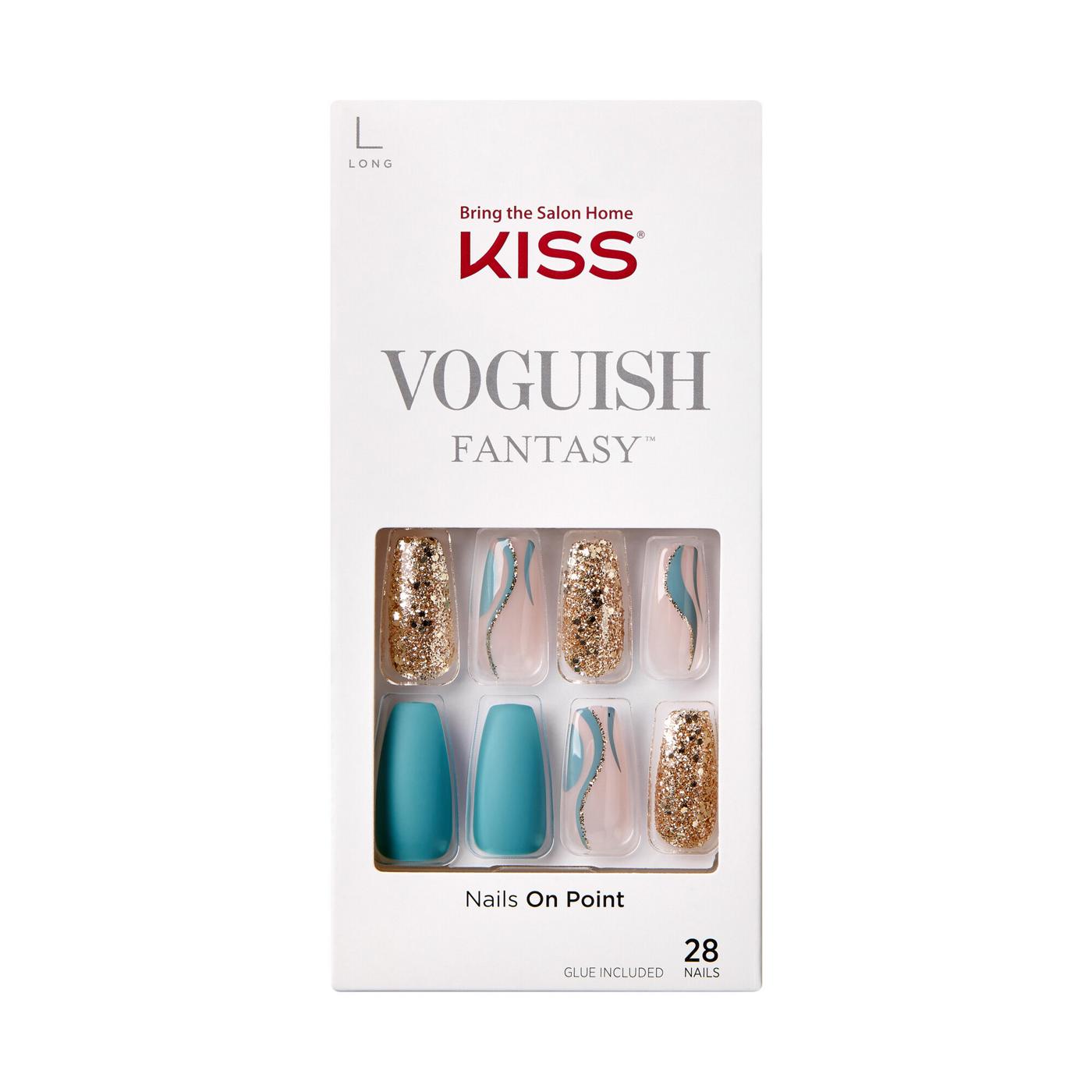 KISS Voguish Fantasy Ready-To-Wear Nails - Style Hunter; image 1 of 7