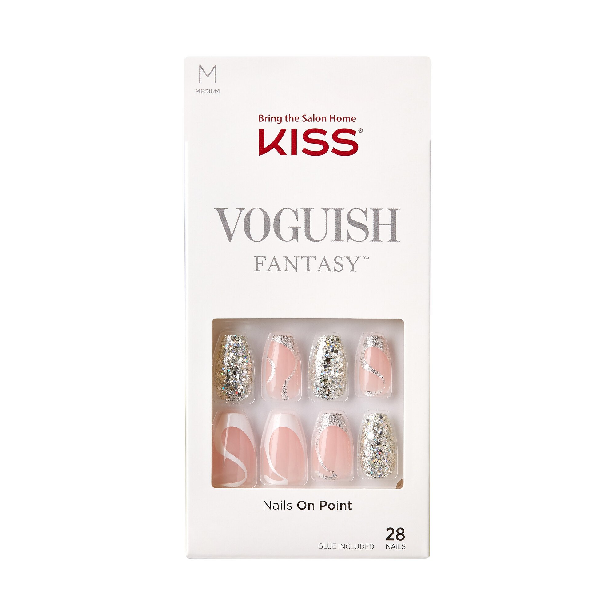 KISS Voguish Fantasy Medium Press-On Nails - Fashspiration - Shop Nail ...