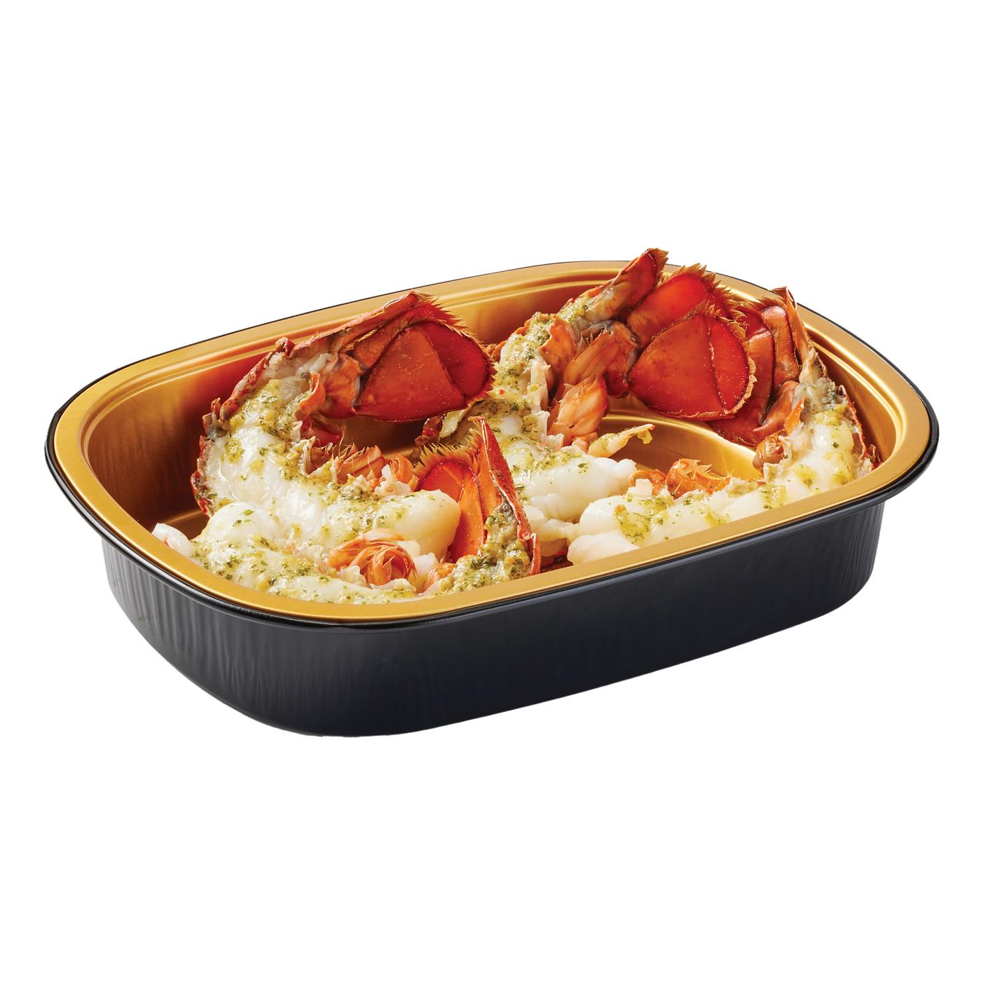 Bayou Boil House by HEB Fully Cooked Lobster Tails Garlic Parmesan