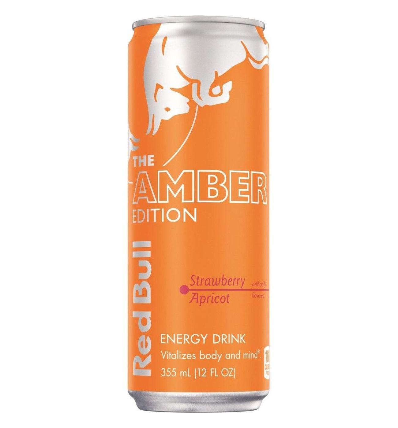 Red Bull The Amber Edition Strawberry Apricot Energy Drink Shop