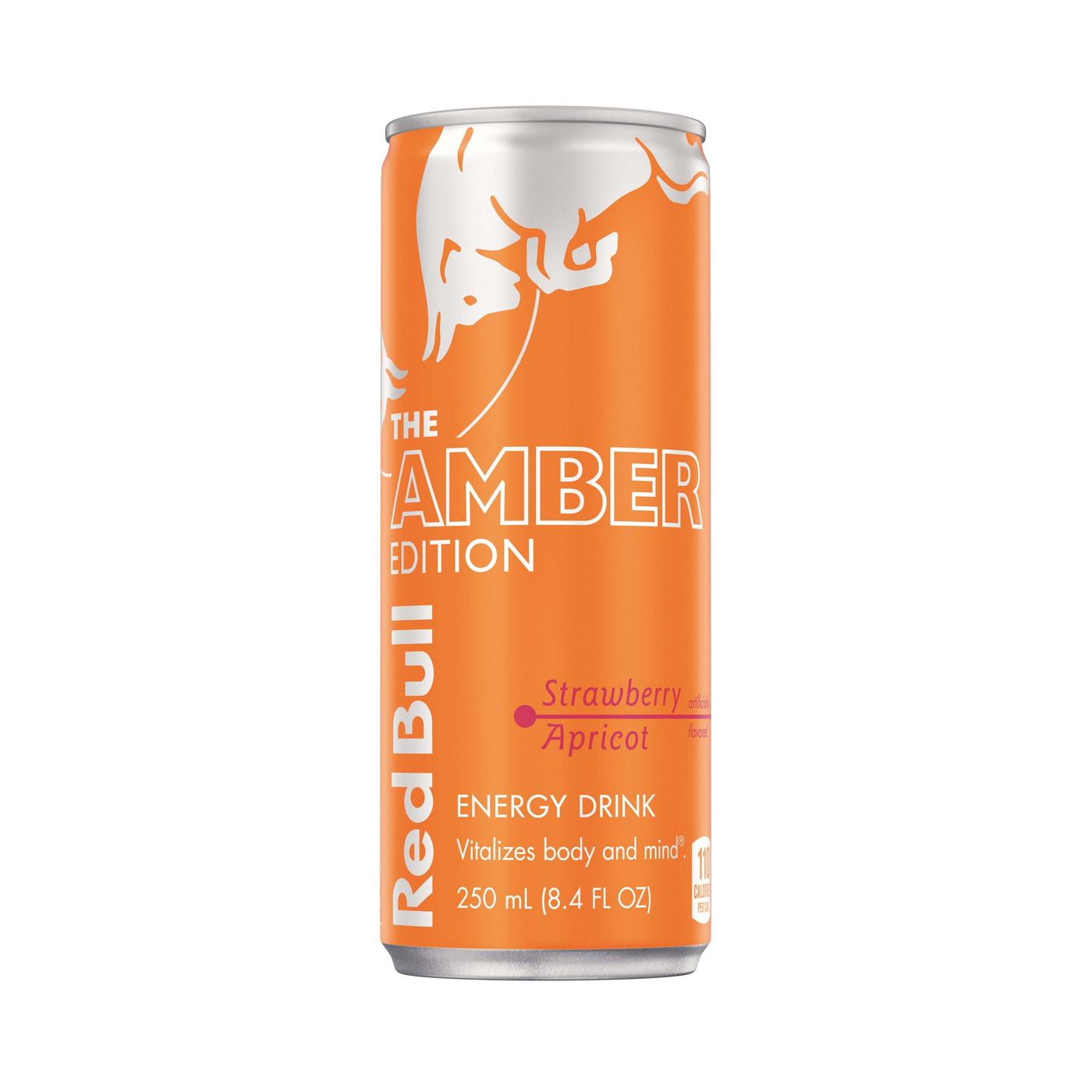 Red Bull The Amber Edition Strawberry Apricot Energy Drink; image 1 of 7