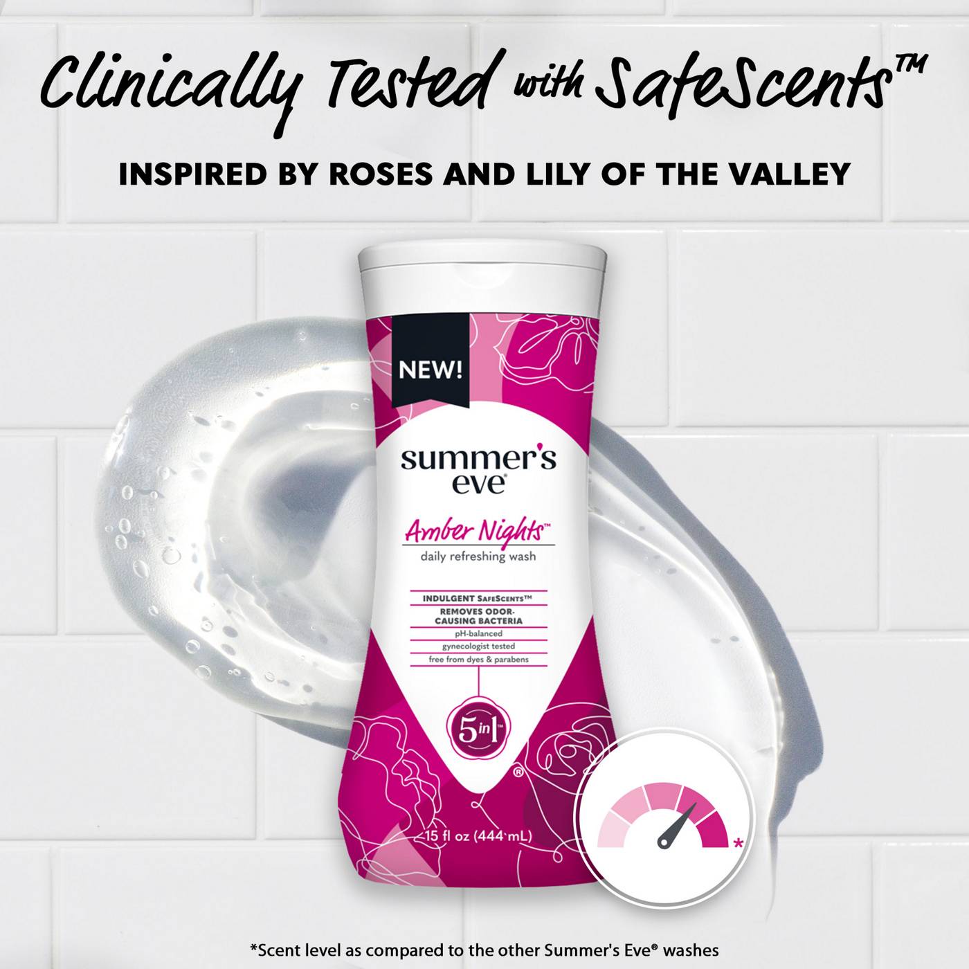 Summer's Eve Cleansing Wash - Amber Nights; image 2 of 3